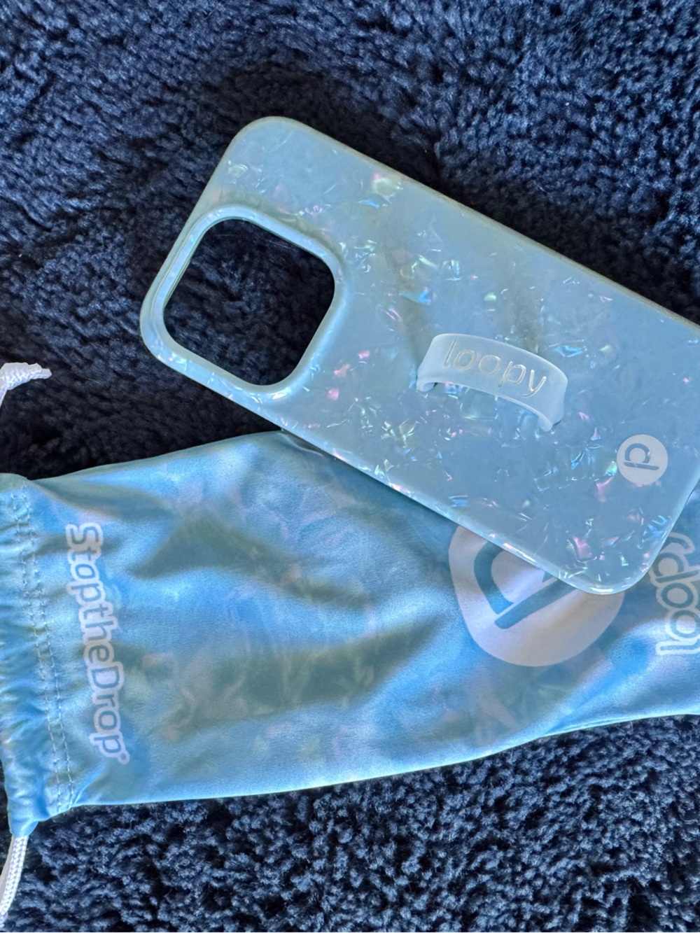 Assorted Blue iPhone 15 Pro Loopy Cases - Picture 5 of 7